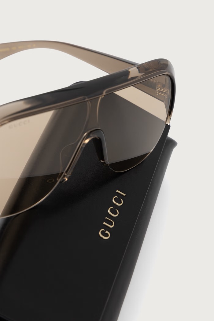 Okulary przeciwsłoneczne damskie Gucci GG2023S brązowy