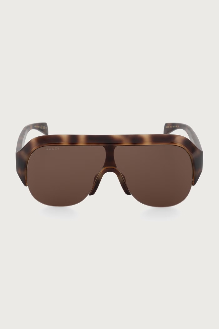 Gucci Okulary przeciwsłoneczne damskie GG2023S brązowy AA00