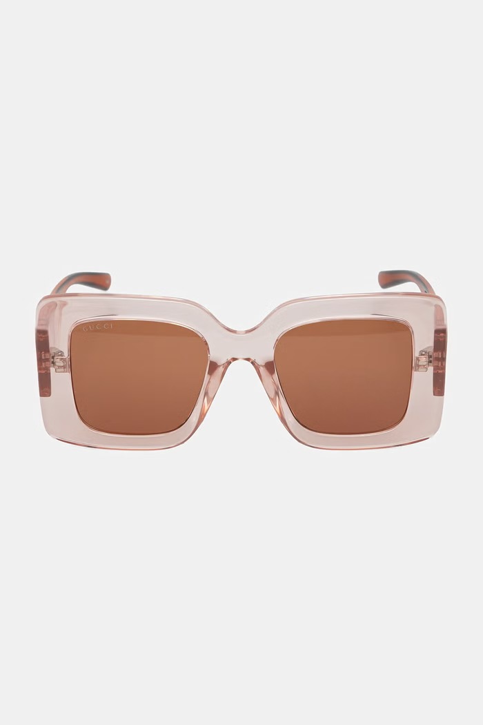 Gucci okulary przeciwsłoneczne damskie GG2025S różowy AA00