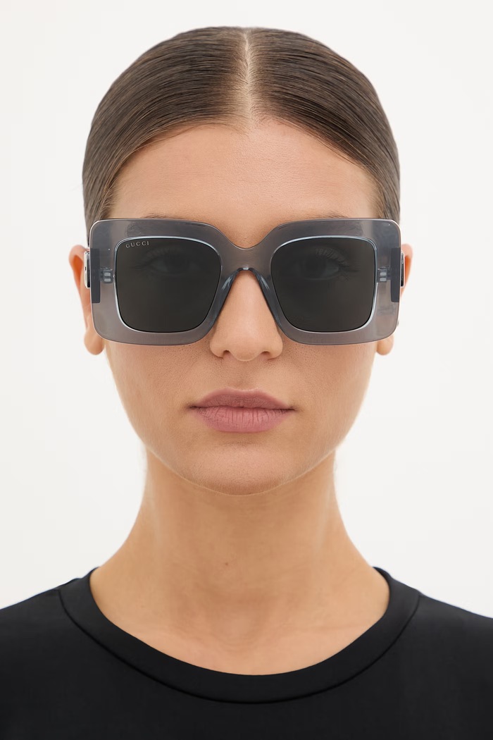 Gucci occhiali da sole da donna GG2025S grigio
