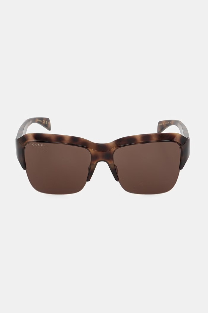 Gucci okulary przeciwsłoneczne damskie GG2024S brązowy AA00