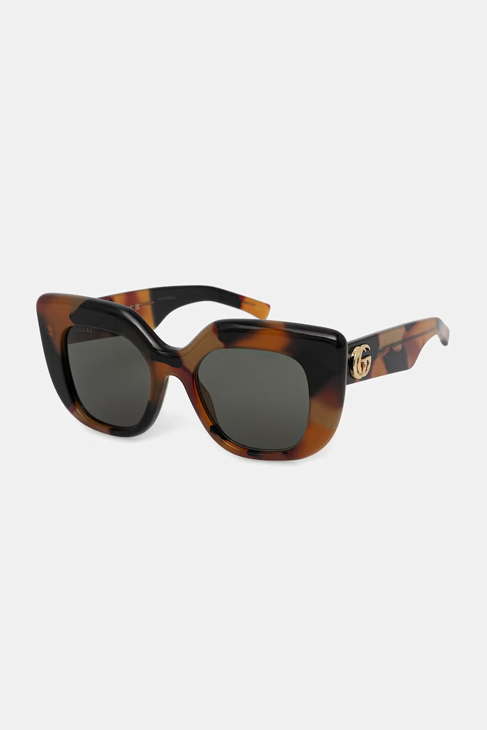 Gucci okulary przeciwsłoneczne damskie brązowy GG2030S