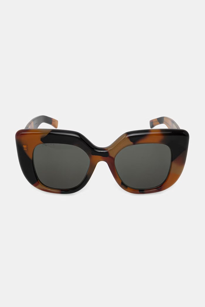 Gucci okulary przeciwsłoneczne damskie GG2030S brązowy AA00