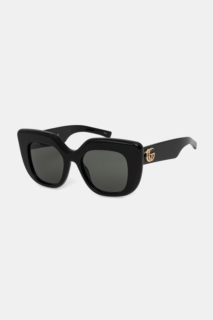 Gucci okulary przeciwsłoneczne damskie czarny GG2030S