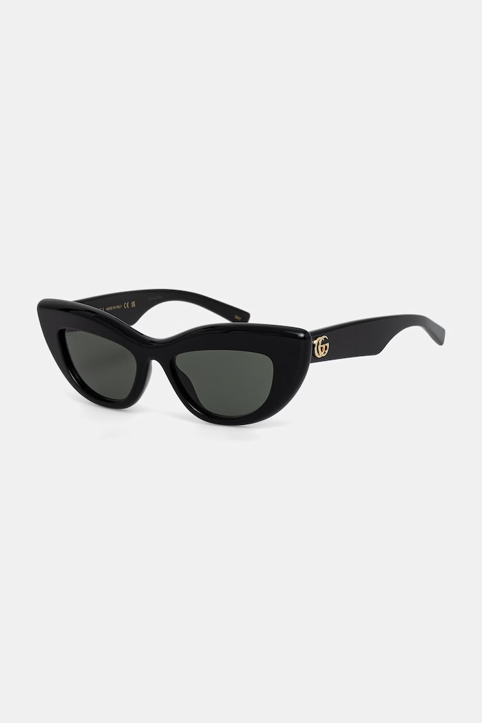 Gucci okulary przeciwsłoneczne kocie oczy damskie czarny GG2031S
