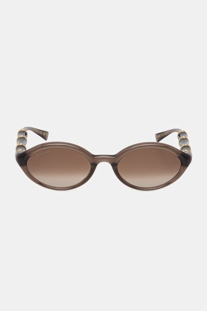 Gucci okulary przeciwsłoneczne damskie GG2059S brązowy AA00
