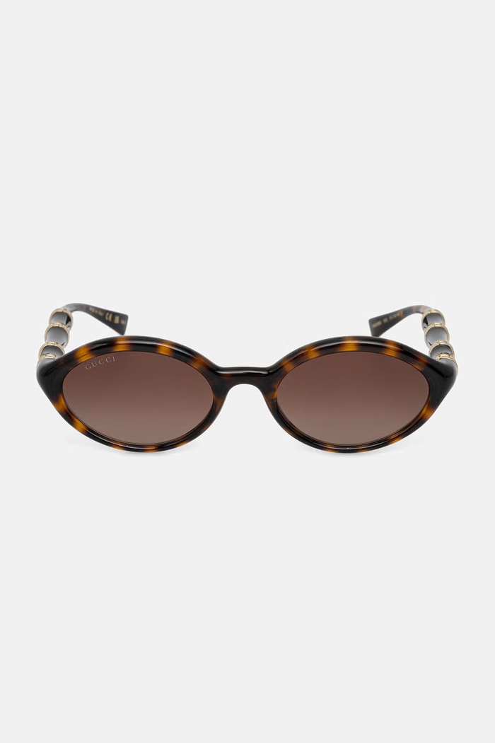 Gucci okulary przeciwsłoneczne damskie GG2059S brązowy AA00