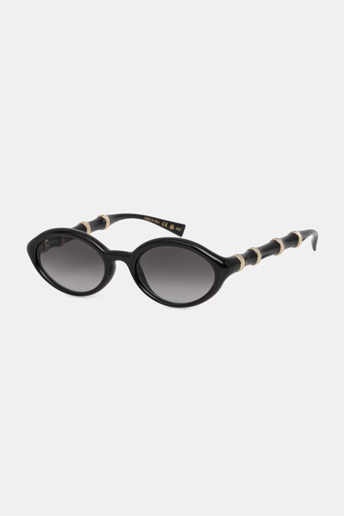 Gucci okulary przeciwsłoneczne damskie czarny GG2059S
