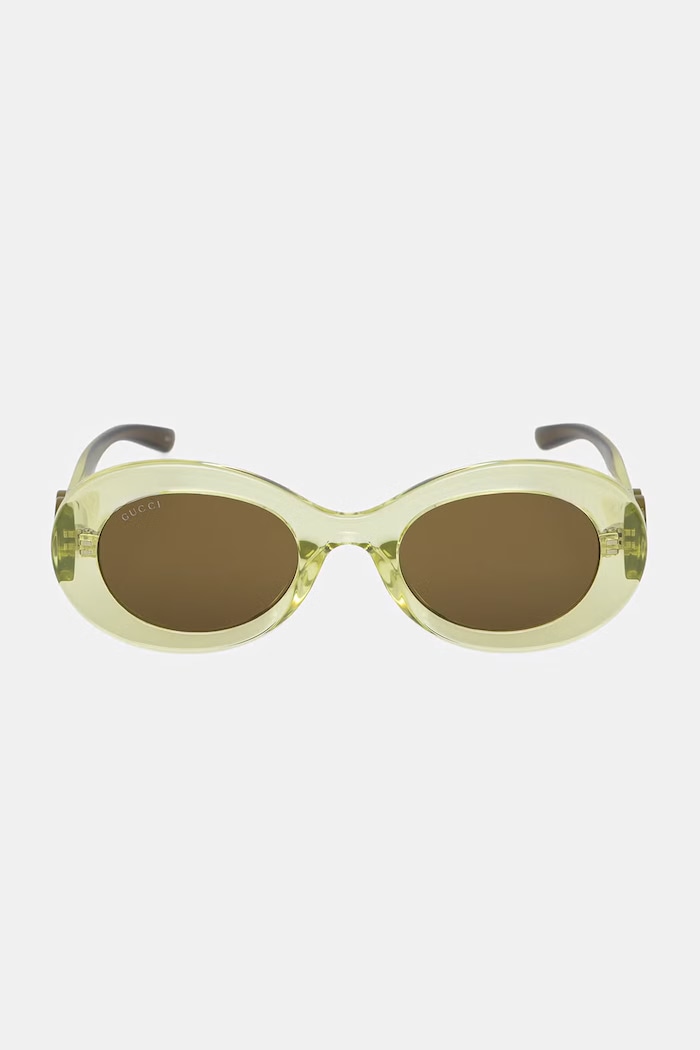 Gucci okulary przeciwsłoneczne damskie GG2026S zielony AA00