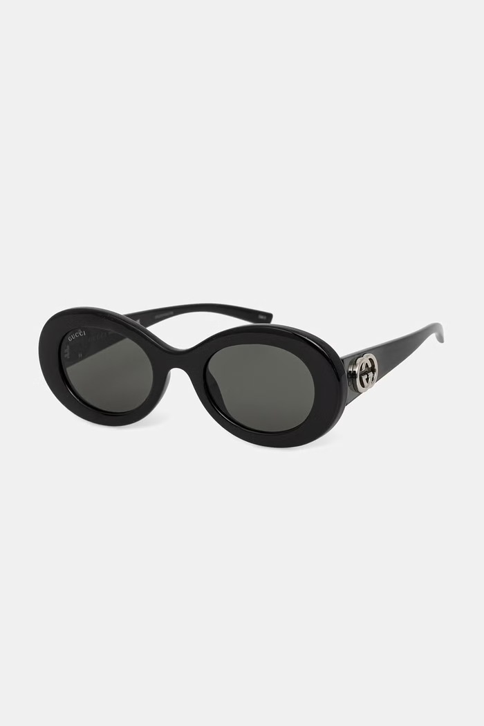 Gucci okulary przeciwsłoneczne damskie czarny GG2026S