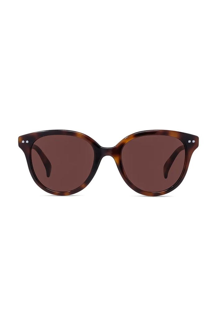 Kenzo okulary przeciwsłoneczne okrągłe damskie KZ40196I.5153S brązowy AA00