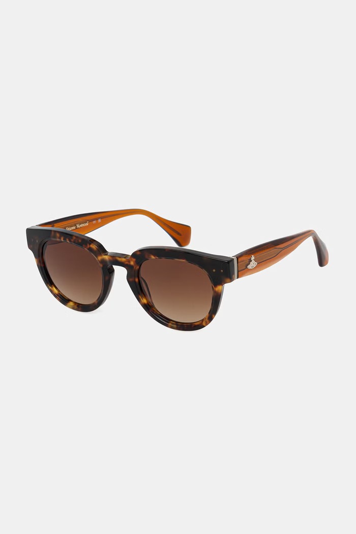 Vivienne Westwood okulary przeciwsłoneczne damskie brązowy VW5059