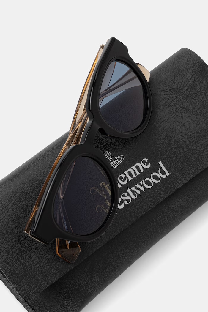 Akcesoria Vivienne Westwood okulary przeciwsłoneczne damskie VW5059 czarny