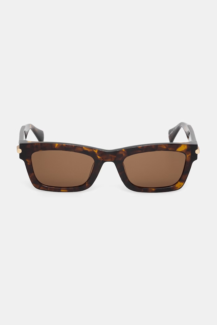 AllSaints okulary przeciwsłoneczne wayfarer damskie Mimi ALS5033 brązowy AA00