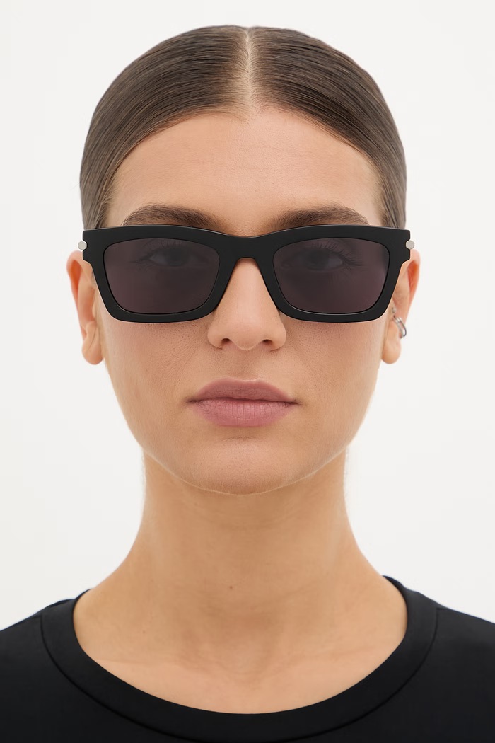 AllSaints slnečné okuliare wayfarer dámske Mimi ALS5033 čierna