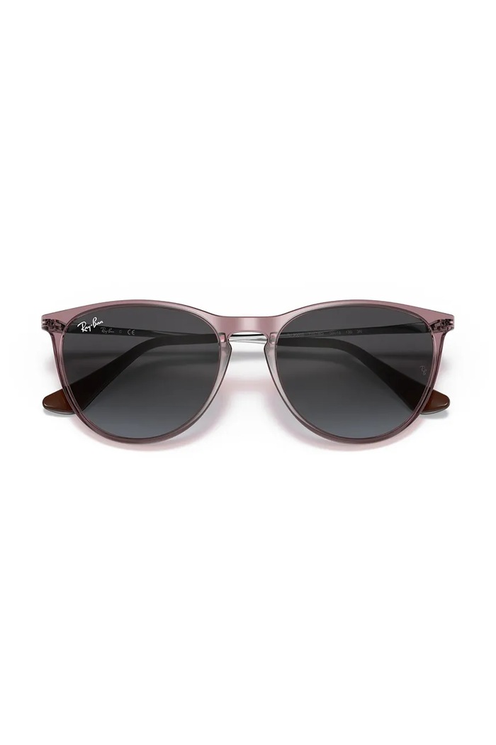 Detské slnečné okuliare Ray-Ban Junior Erika 0RJ9060S fialová