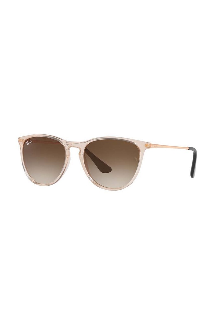 Детски слънчеви очила Ray-Ban Junior Erika кафяв 0RJ9060S