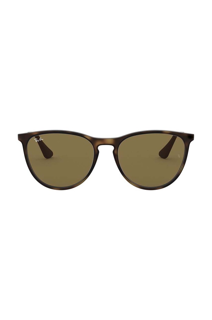 Detské slnečné okuliare Ray-Ban Junior Erika 0RJ9060S hnedá AA00