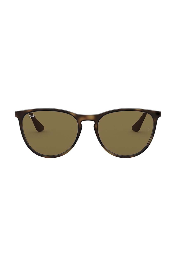Detské slnečné okuliare Ray-Ban Junior Erika 0RJ9060S hnedá AA00