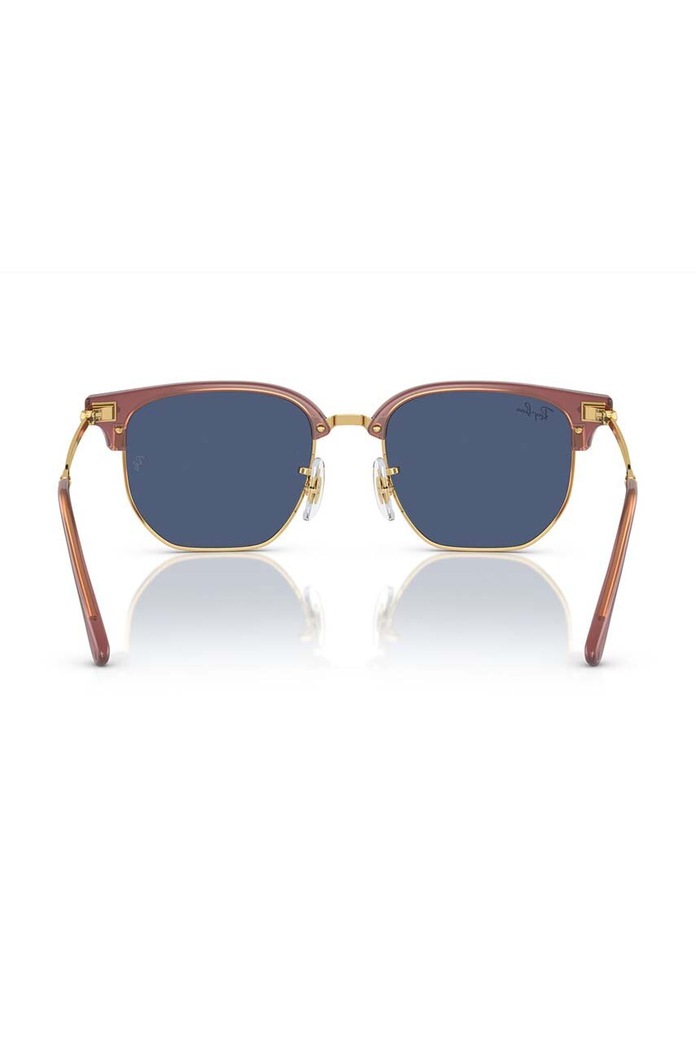 Detské slnečné okuliare Ray-Ban JUNIOR NEW CLUBMASTER fialová 0RJ9116S
