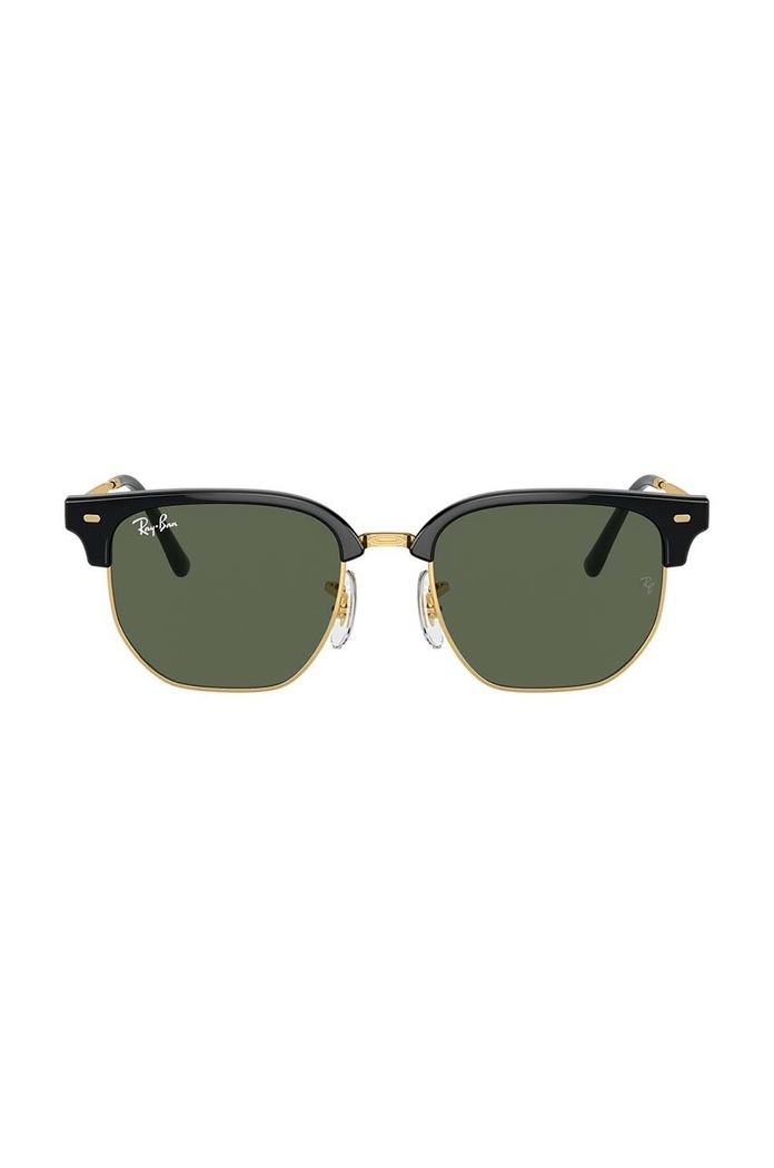 Ray-Ban okulary przeciwsłoneczne dziecięce JUNIOR NEW CLUBMASTER 0RJ9116S czarny AA00