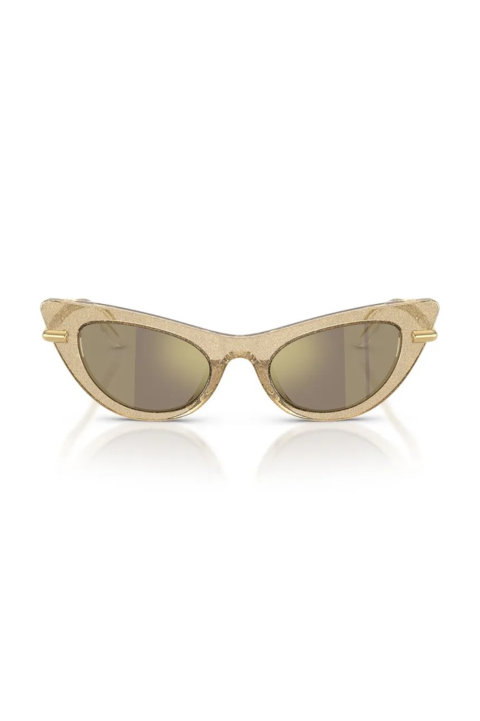 Detské slnečné okuliare Dolce & Gabbana 0DX4008 zlatá AA00