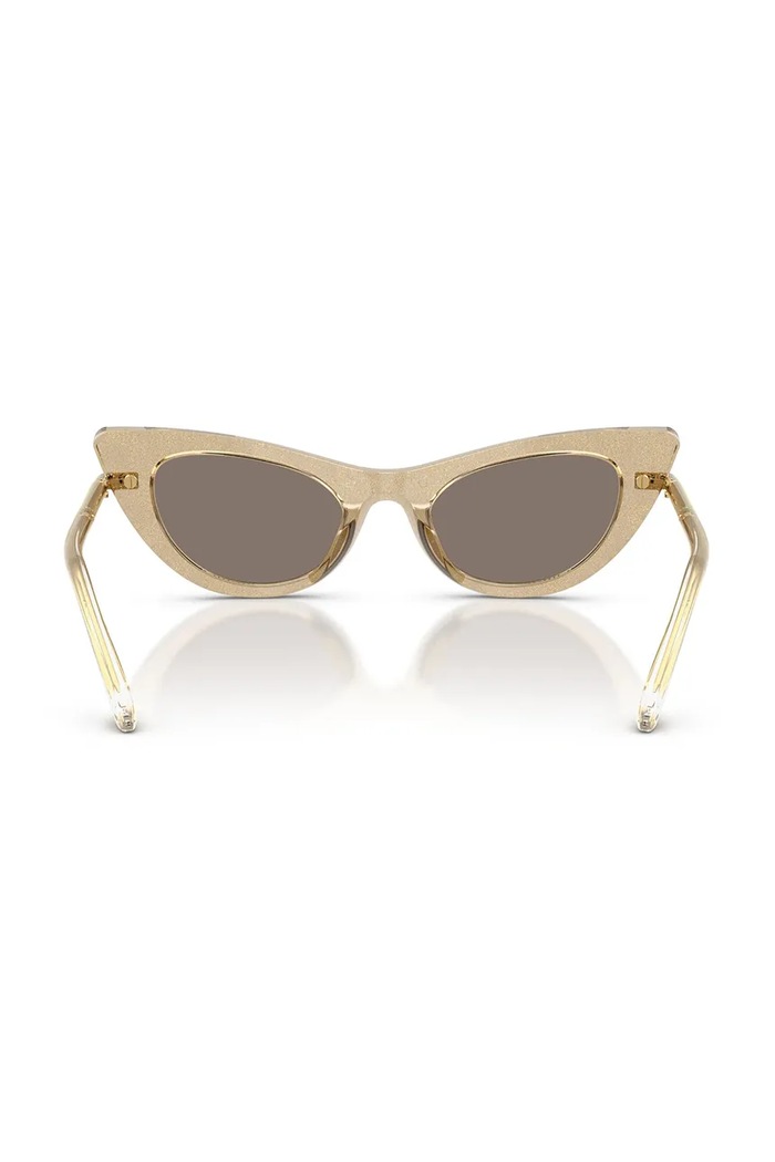 Detské slnečné okuliare Dolce & Gabbana zlatá 0DX4008