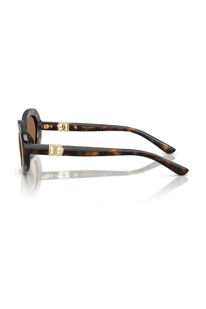 Djevojčice Dječje sunčane naočale Dolce & Gabbana 0DX6007U smeđa