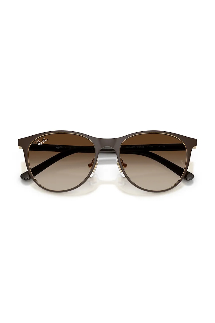 Ray-Ban слънчеви очила за деца 0RJ9552S кафяв