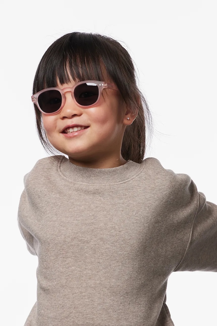 IZIPIZI ochelari de soare pentru copii KIDS roz KDS2213401X00