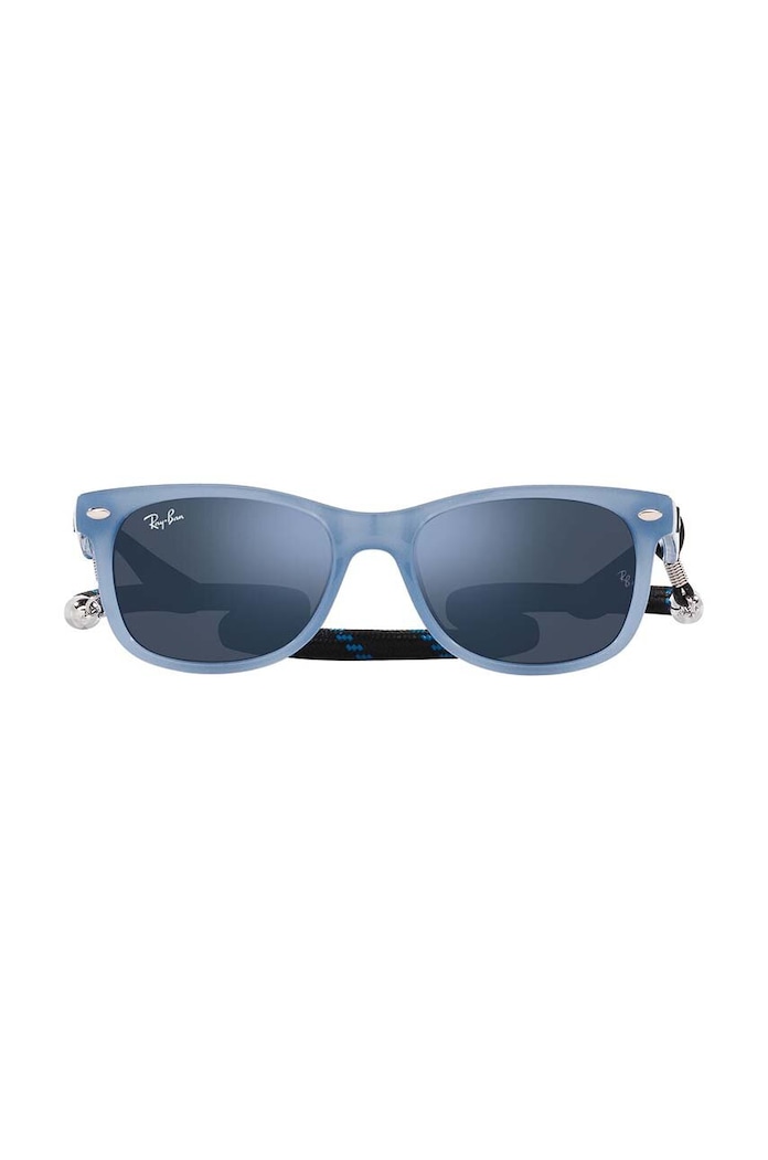 Детски слънчеви очила Ray-Ban Junior New Wayfarer 0RJ9052S тъмносин AA00