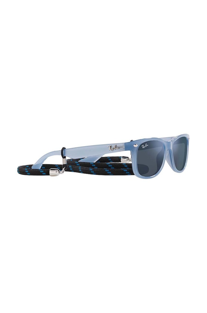 Детски слънчеви очила Ray-Ban Junior New Wayfarer 0RJ9052S тъмносин
