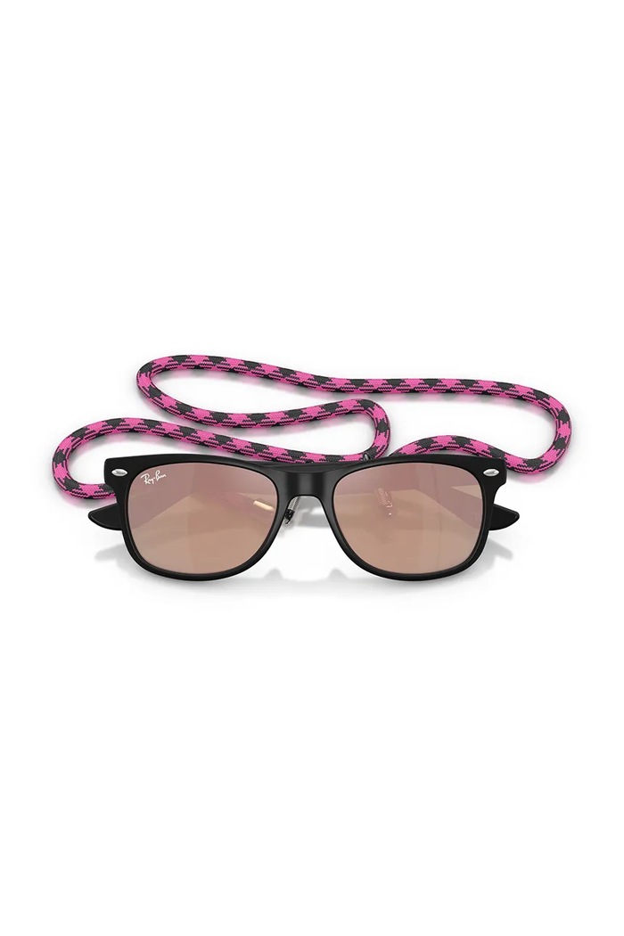 Dječje sunčane naočale Ray-Ban Junior New Wayfarer 0RJ9052S crna
