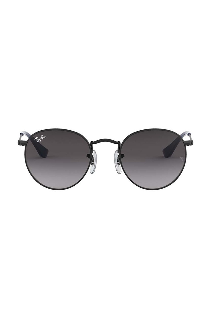 Detské slnečné okuliare Ray-Ban Round Kids JUNIOR ROUND 0RJ9547S čierna AA00