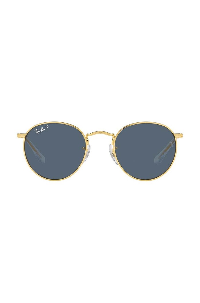 Detské slnečné okuliare Ray-Ban Round Kids JUNIOR ROUND 0RJ9547S.Polarized modrá AA00