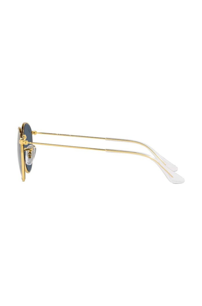 Detské slnečné okuliare Ray-Ban Round Kids JUNIOR ROUND modrá 0RJ9547S.Polarized