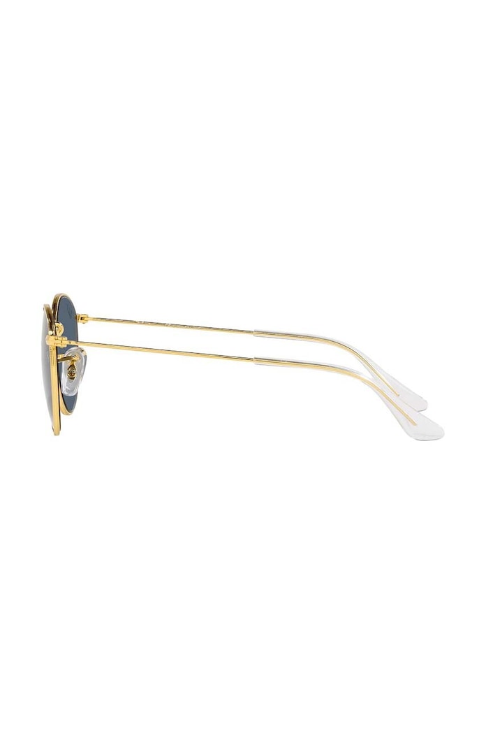 Detské slnečné okuliare Ray-Ban Round Kids JUNIOR ROUND modrá 0RJ9547S.Polarized