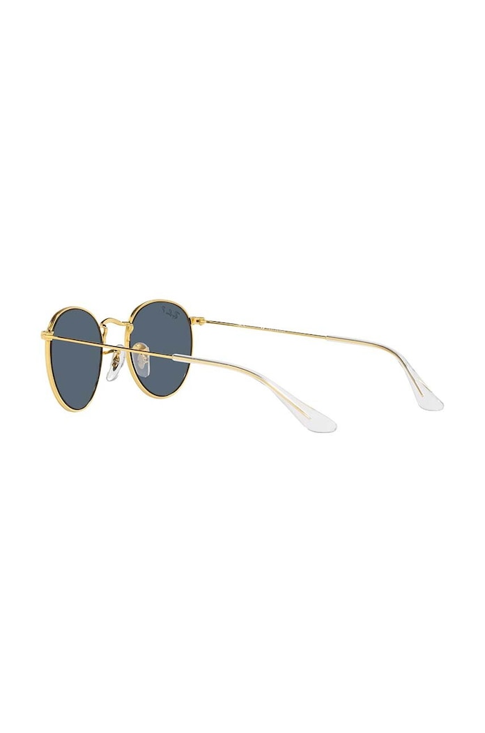 Detské slnečné okuliare Ray-Ban Round Kids JUNIOR ROUND 0RJ9547S.Polarized modrá