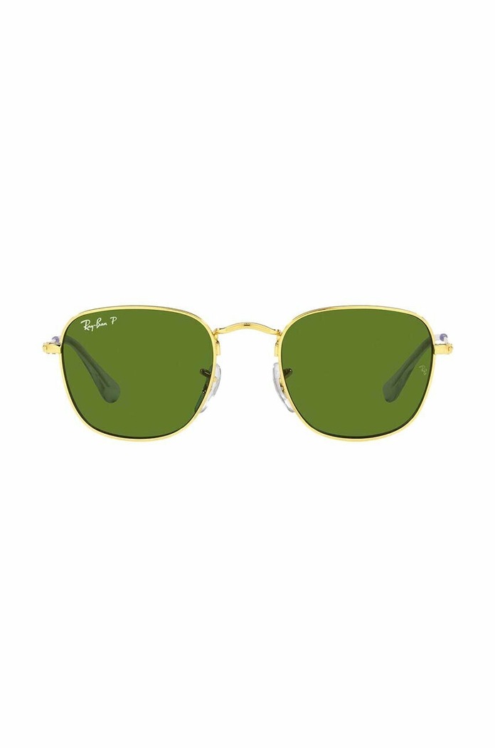 Detské slnečné okuliare Ray-Ban Frank Kids 0RJ9557S.Polarized zelená AA00