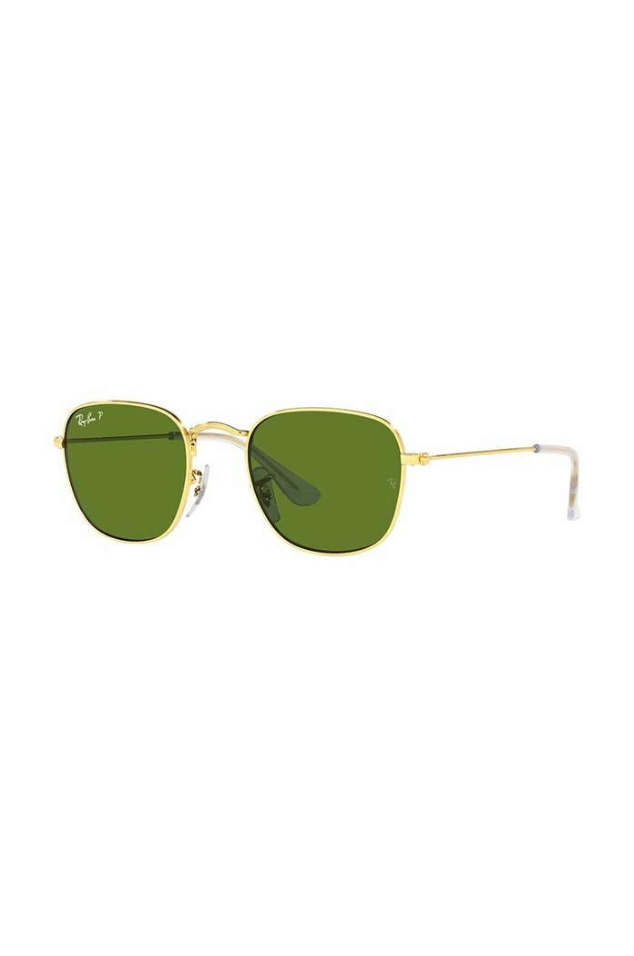 Detské slnečné okuliare Ray-Ban Frank Kids zelená 0RJ9557S.Polarized