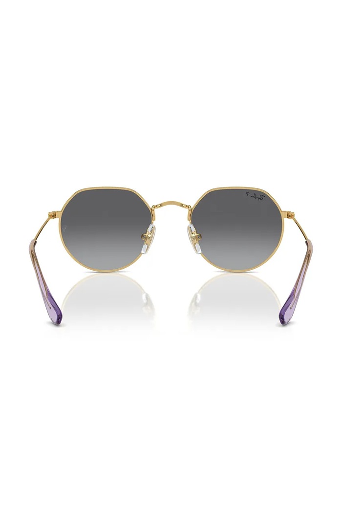 Dječje sunčane naočale Ray-Ban Junior Jack zlatna 0RJ9565S.Polarized