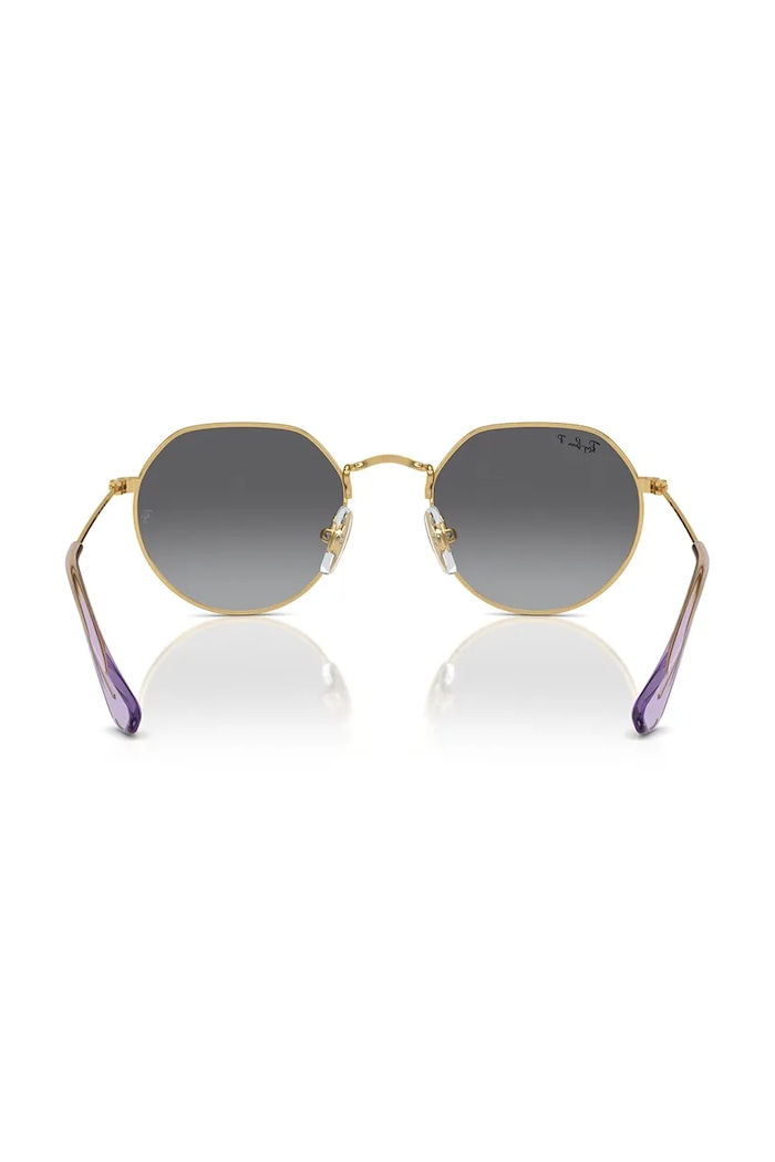 Dječje sunčane naočale Ray-Ban Junior Jack zlatna 0RJ9565S.Polarized