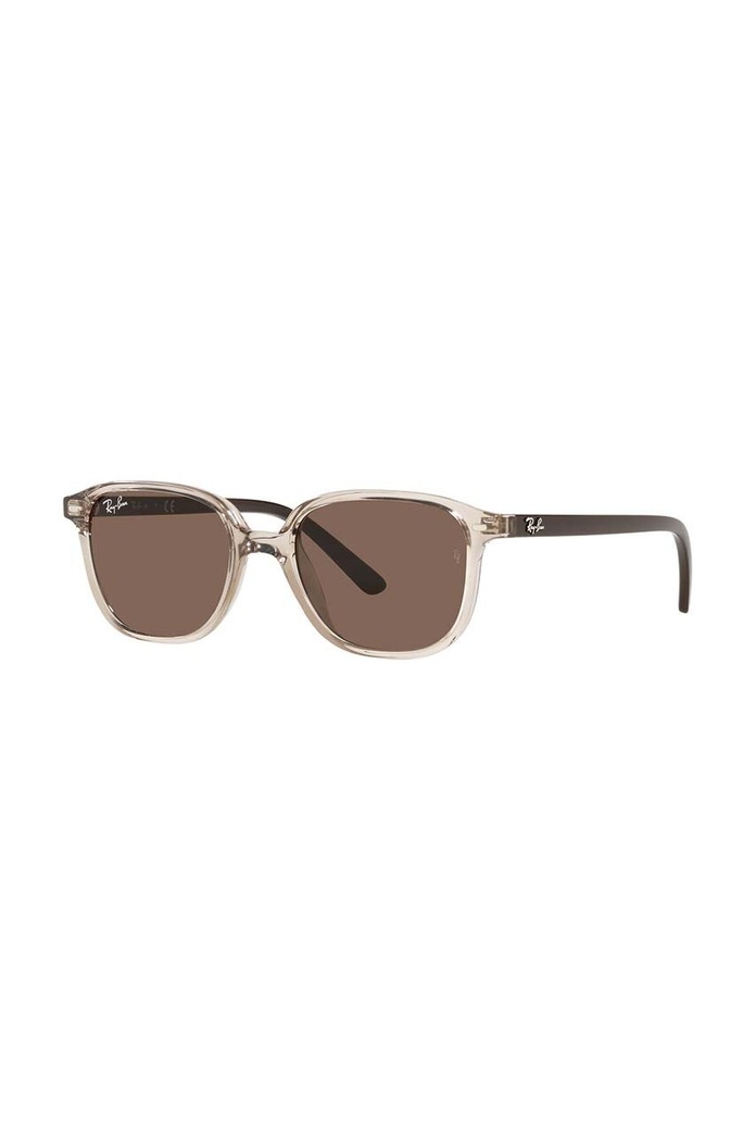 Ray-Ban Okulary przeciwsłoneczne dziecięce JUNIOR LEONARD brązowy 0RJ9093S