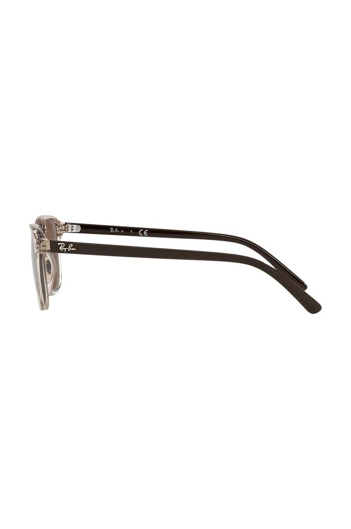Chłopiec Ray-Ban Okulary przeciwsłoneczne dziecięce JUNIOR LEONARD 0RJ9093S brązowy