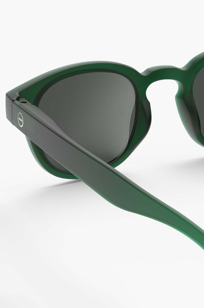 IZIPIZI okulary przeciwsłoneczne dziecięce JUNIOR SUN #c JSLMSC zielony