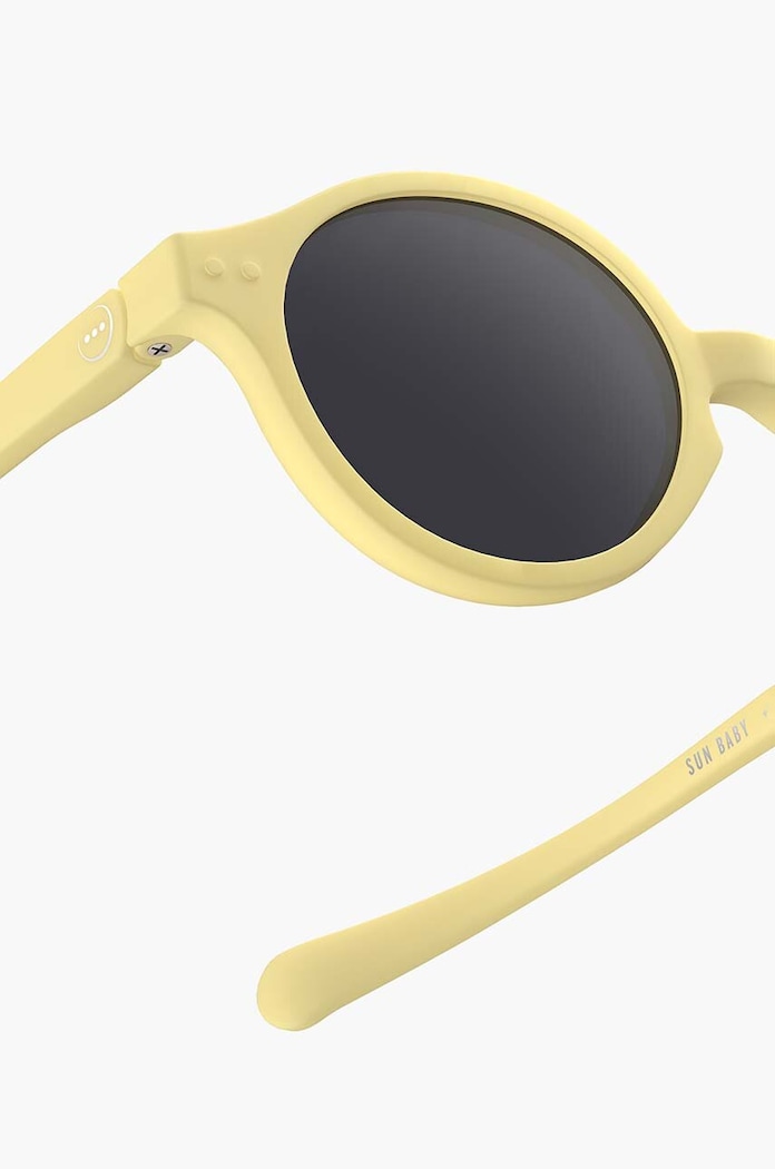 Chłopiec IZIPIZI okulary przeciwsłoneczne dziecięce BABY #d BABY012A żółty
