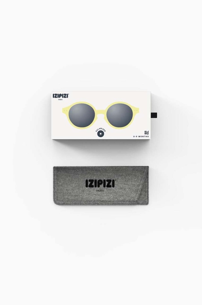 IZIPIZI okulary przeciwsłoneczne dziecięce BABY #d BABY012A żółty