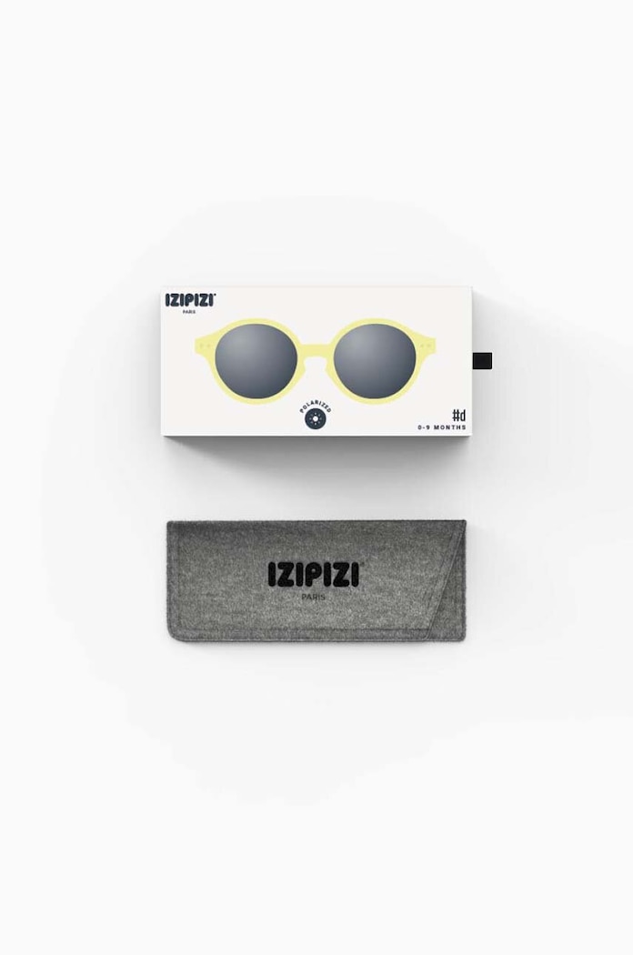 IZIPIZI okulary przeciwsłoneczne dziecięce BABY #d BABY012A żółty