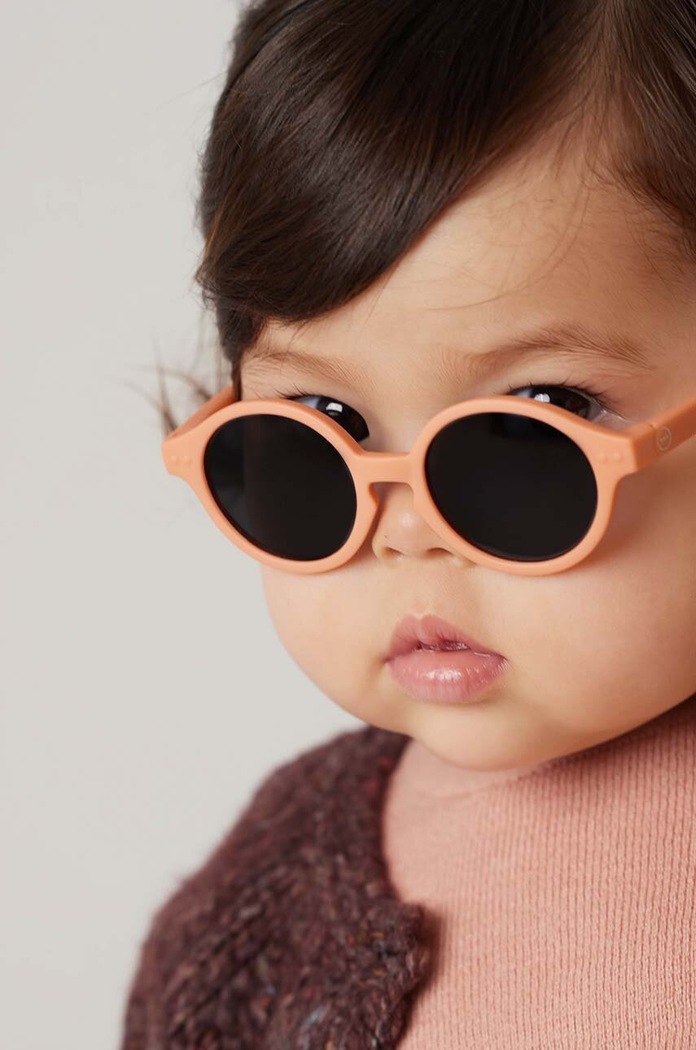 Detské slnečné okuliare IZIPIZI BABY #d Darčekový box oranžová BABY012A