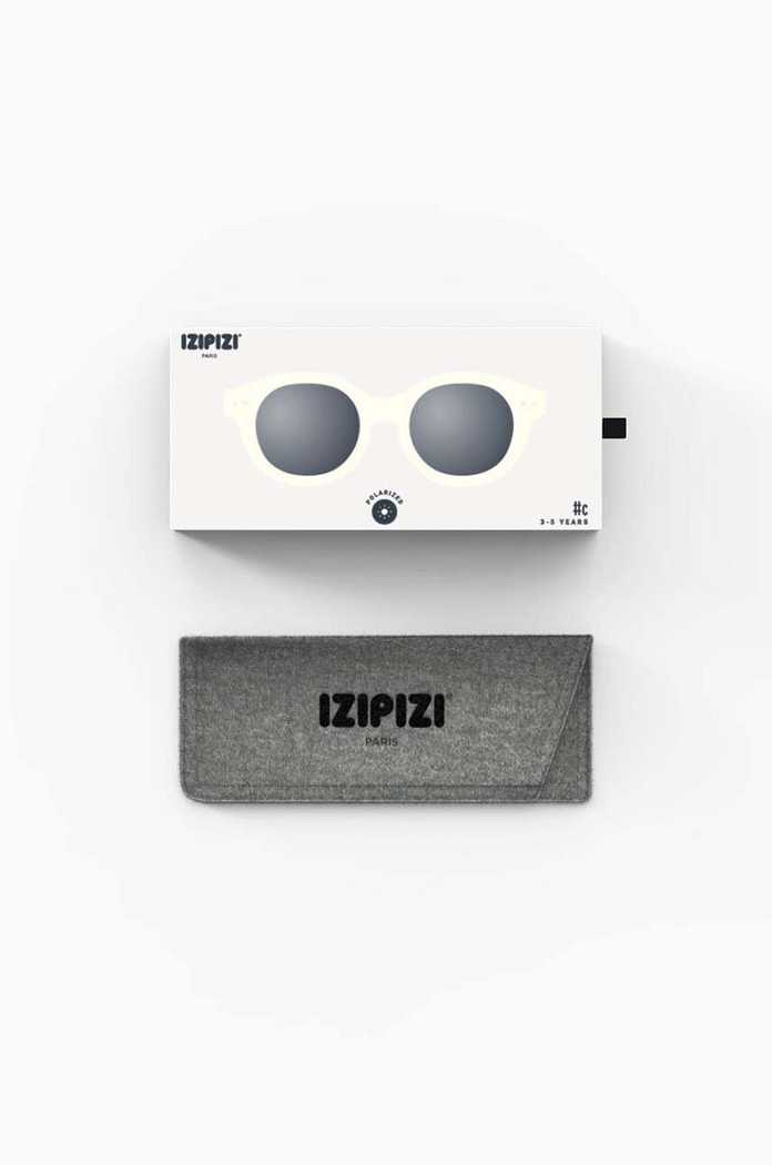 IZIPIZI okulary przeciwsłoneczne dziecięce KIDS PLUS #c KIDSPC beżowy